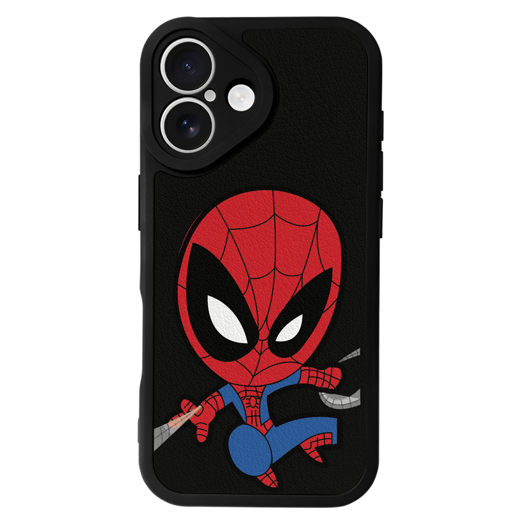 （画像用） アベンジャーズ The Avengers 【iPhone 16シリーズ対応】シリコンスマホケース（レザー調） 材質：シリコン